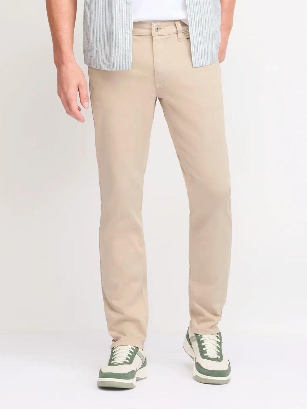 Flag & Anthem Louisville Garment Dye Straight Pant Stone 32x32 NWT STITCH FIX